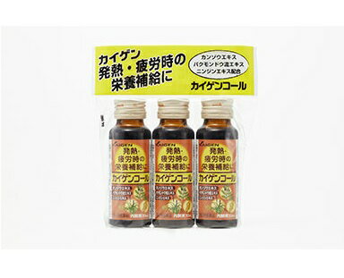 【第2類医薬品】カイゲンファーマ カイゲンコール 30ml×3本入【正規品】