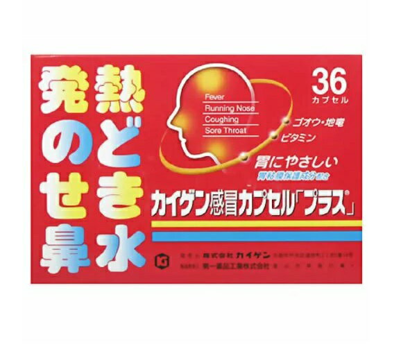 【第(2)類医薬品】カイゲンファーマ カイゲン感冒カプセル「プラス」 36カプセル【正規品】【t-5】