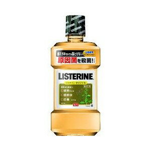 薬用リステリン オリジナル 500mL 商品説明 『薬用リステリン オリジナル 500mL 』 ◆強い殺菌効果でお口の3大トラブル(口臭・歯肉炎、歯垢の沈着)を予防する、医薬部外品のマウスウォッシュ(洗口液)です。 薬用リステリン オリジナル 500mL 　詳細 原材料など 商品名 薬用リステリン オリジナル 500mL 原材料もしくは全成分 (溶剤)エタノール、(薬用成分)1.8-シネオール、チモール、サリチル酸メチル、L-メントール、(保存剤)安息香酸、(溶解補助剤)ポリオキシエチレンポリオキシプロピレングリコール、(PH調整剤)安息香酸ナトリウム、(着色剤)カラメル 内容量 500mL 販売者 J＆J(ジョンソン＆ジョンソン ) 使い方 ・日常の歯磨きに加え、適量(約20mL)を口に含み、30秒程すすいでから吐き出します。水で口をすすぐ必要はありません。 ご使用上の注意 ・内服液ではありません。 ・刺激が強いので口中が荒れているような時は使用しないでください。 ・幼児のご使用には適しません。 ・低温時には液が不透明になることがありますが、室温でもとに戻ります。(薬用成分の効果は変わりません。) ・ポリオキシエチレンポリオキシプロピレングリコール含有。 ・使用中にじんましん、息苦しさなどの異常があらわれた場合には直ちに使用を中止し、医師又は薬剤師に相談して下さい。特にアレルギー体質の人や、薬などで発疹などの過敏症状を経験したことがある人は、十分注意して下さい。 ・口中の異常、発疹、発赤、かゆみ等の症状があらわれた場合は、使用を中止し医師、歯科医師又は薬剤師に相談して下さい。 ・強い光や直射日光のあたる場所に長時間置かないこと。 広告文責 株式会社プログレシブクルー072-265-0007 区分 日本製 ・医薬部外品薬用リステリン オリジナル 500mL