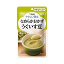 介護食/区分4 キユーピー やさしい献立 なめらおかず うぐいす豆 75g 【正規品】【k】【ご注文後発送までに1週間前後頂戴する場合がございます】　 ※軽減税率対象品