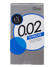 【120個セット】【1ケース分】 iX (イクス) 0.02 2000 12個入×120個セット 【正規品】 ジェクス コンドーム 002 ゼロゼロ ツー