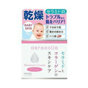 セラコラ 保湿クリーム 商品説明 『セラコラ 保湿クリーム』 ◆乾燥トラブルから肌をバリア！ ◆お肌にうるおいヴェールを作る事でバリア機能をサポートする、保水、弾力クリームです。 ◆トリプルセラミド(セラミド1.3.6)とナノコラーゲンを贅...