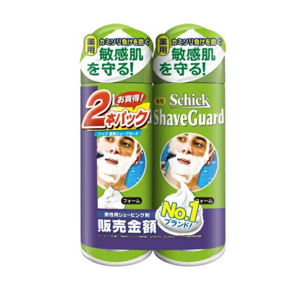 【24個セット】【1ケース分】 シック 薬用 シェーブガード フォーム 200g×2個パック×24個セット 1ケース分【正規品】【k】【mor】【ご注文後発送ま...
