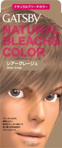 【36個セット】【1ケース分】 ギャツビー ナチュラルブリーチカラー シアーグレージュ 1セット×36個セット　1ケース分 【正規品】【dcs】