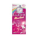 レンズコート モアクイック 商品説明 『レンズコート モアクイック』 ◆今まで4時間以上かかっていた消毒・保存の時間をたったの10分に短縮。忙しい現代人やショートスリーパーの方にもおすすめの便利な「時短系」1本ケア ◆「HPMC」と「ポロキサマー」のダブルのうるおい成分を配合。うるおい成分ダブル処方でレンズの乾燥を防ぎ、快適な装用感が得られます。 ◆有効成分の「PHMB」がレンズに付着した細菌類を効果的に消毒。さらに配合の「ポロキサマー」と「EDTA」の働きで頑固な汚れまでしっかり洗浄できます。 ◆今までのように洗浄液やすすぎ・保存液を買い揃える必要がありません。面倒だった中和も不要で、とっても簡単・便利な1本ケアです。 レンズコート モアクイック　詳細 原材料など 商品名 レンズコート モアクイック 原材料もしくは全成分 有効成分・・・1mL中、塩酸ポリヘキサニド0.001mg含有 配合成分・・・界面活性剤、緩衝剤、安定化剤、等張化剤、粘稠剤 表示指定成分・・・エデト酸塩 ※本剤はポリオキシエチレンポリオキシプロピレングリコールを含有しています。 内容量 500mL 販売者 アイミー 効能 効果 ・ソフトコンタクトレンズ(グループI〜IV)の消毒 用法 用量 ・レンズを取り扱う前には、必ず石けんなどで手をきれいに洗い、水道水でよくすすいでください。 (1)こすり洗い 眼からはずしたレンズを手のひらの上にのせ、本剤を数滴つけて、レンズの両面を各々20回以上、ていねいにこすりながら洗います。 (2)すすぎ こすり洗いしたレンズの両面を本剤で10秒間以上指先でこするようにしてよくすすぎます。 (3)消毒・保存 レンズケースに新しい本剤を満たして、レンズを完全に浸します。レンズケースのフタをしっかり締め、10分間以上放置することで消毒は完了です。大切な瞳とレンズのために、本剤ですすいでから装用してください。 ・レンズは毎日こすり洗いしましょう。 ・使用後のレンズケースは、必ず空にして、新しい本剤でよく洗った後、自然乾燥させてください。 ・レンズケース内の薬液は、必ず毎日交換してください。 ・レンズケースも定期的に交換してください。 ・レンズの取り扱いについては、レンズの添付文書をよく読み、その使用方法などを守ってください。また調子が良くても定期検査は必ず受けて下さい。 ご使用上の注意 ・添付の使用説明書に記載された使用方法や注意事項に従って正しく使用しないと、洗浄・消毒が不完全となり、眼の感染症などの原因となったり、それが進行すると視力を失う危険性も生じます。使用説明書に記載された事項は必ず守ってください。 ・使用中にじんましん、息苦しさなどの異常があらわれた場合には直ちに使用を中止し、医師または薬剤師に相談してください。特にアレルギー体質の人や薬などで発疹などの過敏症状を経験したことがある人は、じゅうぶん注意して使用してください。 ・ご使用の前に、必ず添付の使用説明書をよくお読みください。 ・容器を開封したら、1ヶ月を目安に使用してください。 広告文責 株式会社プログレシブクルー072-265-0007 区分 日用品レンズコート モアクイック