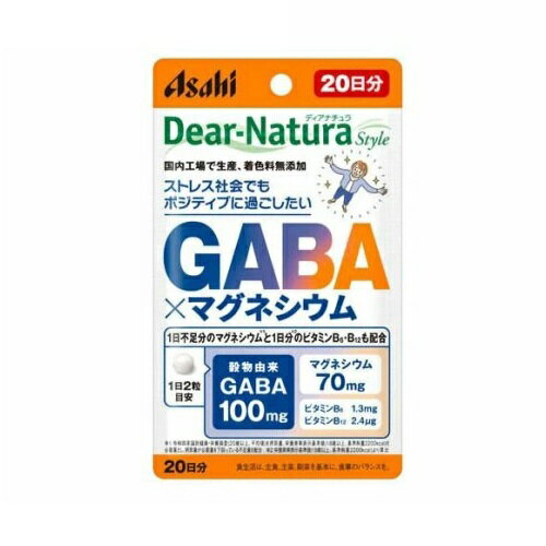 ������ �ǥ����ʥ���饹������ GABA�ߥޥ��ͥ����� 20��ʬ(40γ)�������ʡۢ��ڸ���Ψ�о���