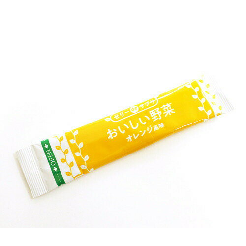 【30個セット】【1ケース分】 ファイン ゼリーdeサプリ おいしい野菜 オレンジ風味 15g×20本入×30個セット　1ケース分 【正規品】【dcs】 ※軽減税率対象品