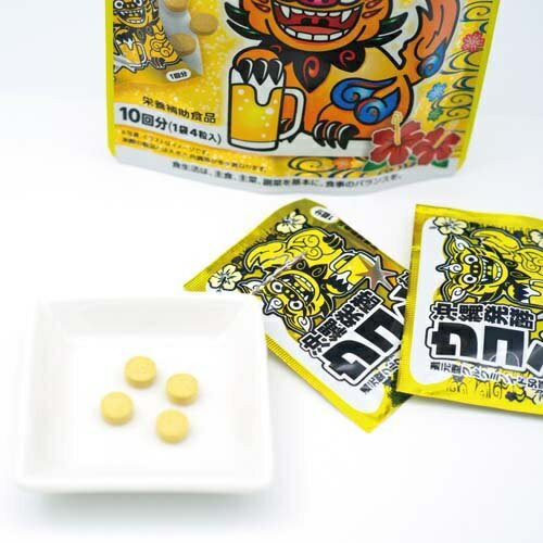 【10個セット】リケン 沖縄発酵ウコン粒(4粒*10袋入)×10個セット 【正規品】 ※軽減...