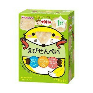 1歳からのおやつ+DHA えびせんべい 18