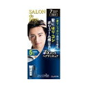 サロンドプロ EX メンズヘアマニキュア 7 ナチュラルブラック 商品説明 『サロンドプロ EX メンズヘアマニキュア 7 ナチュラルブラック』 ◆1度でしっかり自然な髪色。髪を傷めにくい処方でつくりました。 ◆自然を染めながら髪にはり、コシを与える！新発想のヘアマニキュア！ ◆放置時間たったの5分 ◆チューブタイプで出しやすい ◆残った分は取り置きOK サロンドプロ EX メンズヘアマニキュア 7 ナチュラルブラック　詳細 原材料など 商品名 サロンドプロ EX メンズヘアマニキュア 7 ナチュラルブラック 原材料もしくは全成分 水、エタノール、ベンジルアルコール、グリコール酸、(アクリル酸ヒドロキシエチル／アクリロイルジメチルタウリンNa)コポリマー、イソステアロイル加水分解コラーゲンAMPD、キサンタンガム、水酸化K、水溶性コラーゲン、ホホバ種子油、ローヤルゼリーエキス、BG、香料、(+／-)赤227、黄403(1)、黄5、黒401、橙205、紫401 内容量 1セット 販売者 ダリヤ ご使用方法 (1)ブラシにヘアマニキュアをのせます。 (2)乾いた髪全体にムラなくなじませてください。 (3)5分ほど放置した後、よくすすぎ、シャンプー・コンディショナーで仕上げます。 (4)髪をよく乾かします。 ※ヘアマニキュア・すすぎ湯が目に入らないように特に注意してください。 セット詳細 ヘアマニキュア・・・90g ブラシ 細部用クシ プロテクトクリーム・・・2g リムーバー・・・10mL 手袋 ご使用上の注意 ★使用説明書をよく読んで、正しくお使いください ・本品はヘアカラーではありません。ヘアカラーとは染料が違います。 ・ヘアマニキュアがお肌や頭皮につきますと、なかなか色が落ちません。生え際にプロテクトクリームを塗り、ケープやタオルを肩にかけ、必ず添付の手袋をはめて、色がつかないようにしてください。 ・本品を使用後、髪がぬれた状態(汗、雨、頭髪用品使用後等)では衣服等に色が付くことがありますのでご注意ください。 ・髪が短い方は、頭皮に付着した場合、頭皮が染まりますので充分ご注意ください。 ★ご注意 ・お肌や頭皮に異常が生じていないかよく注意して使用してください。 ・化粧品がお肌や頭皮に合わないとき即ち次のような場合には、使用を中止してください。そのまま化粧品類の使用を続けますと、症状を悪化させることがありますので、皮膚科専門医等にご相談されることをおすすめします。 (1)使用中、赤味、はれ、かゆみ、刺激、色抜け(白斑等)や黒ずみ(製品による汚れを除く)等の異常があらわれた場合 (2)使用したお肌や頭皮に、直射日光があたって上記のような異常があらわれた場合 ・幼小児の手の届かないところに保管してください。 広告文責 株式会社プログレシブクルー072-265-0007 区分 日用品【24個セット】【1ケース分】 サロンドプロ EX メンズヘアマニキュア 7 ナチュラルブラック 1セット×24個セット　1ケース分