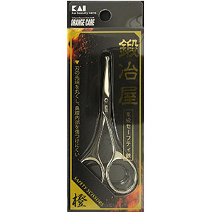 ○【 定形外・送料450円 】 オレンジケアプロダクツ高級セーフティハサミ 093LF-1163 【正規品】
