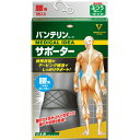 【10個セット】 　バンテリンコーワサポーター腰用 ふつう(M)65-85cm ブラック 男女共用 1枚入×10個セット　【正規品】