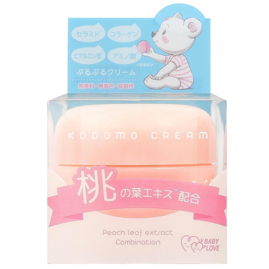 【送料無料】桃の葉 KODOMO クリーム　120g×3個セット【正規品】ベビー