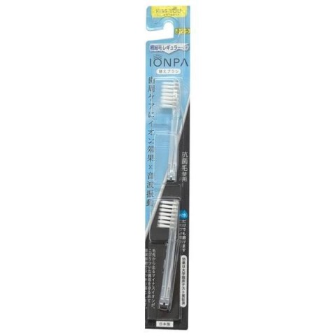 【10個セット】 アイオニック IONPA用替ブラシ 極細レギュラーヘッド ふつう 2本入り×10個セット【正規品】 【10個セット】 アイオニック IONPA用替ブラシ 極細レギュラーヘッド ふつう 2本入り×10個セット【正規品】