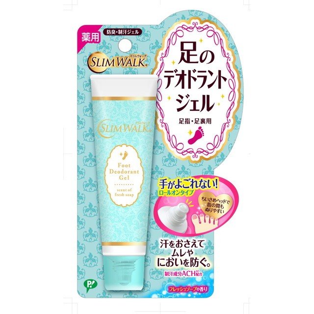 【5個セット】スリムウォーク 足のデオドラントジェル 足指・足裏用 フレッシュソープの香り(30ml)×5個セット 【正規品】【k】【ご注文後発送までに1週間前後頂戴する場合がございます】【t-10】