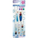 スケーター アナと雪の女王 クリア歯ブラシ3P 小学生用6-12歳 数量限定【正規品】