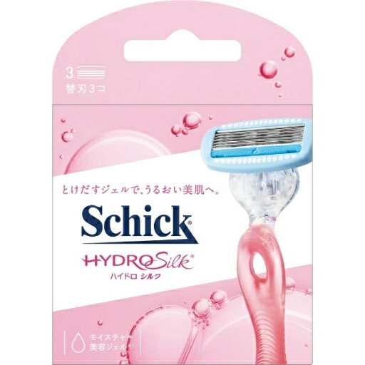 シック ハイドロシルク 替刃(3個入)【正規品】【k】【mor】【ご注文後発送までに2週間前後頂戴する場合がございます】 シック ハイドロシルク 替刃(3個入)【正規品】【k】【mor】【ご注文後発送までに2週間前後頂戴する場合がございます】
