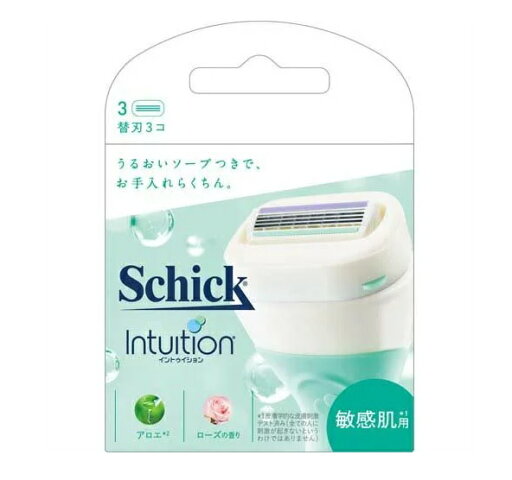シック イントゥイション 敏感肌用 替刃(3個入)【正規品】【k】【mor】【ご注文後発送までに2週間前後頂戴する場合がございます】 シック イントゥイション 敏感肌用 替刃(3個入)【正規品】【k】【mor】【ご注文後発送までに2週間前後頂戴する場合がございます】