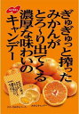 ノーベル ぎゅぎゅっと搾ったみかんがとろ〜り出てくる濃厚な味わいのキャンデー 80g 商品説明 『ノーベル ぎゅぎゅっと搾ったみかんがとろ〜り出てくる濃厚な味わいのキャンデー 80g』 ぎゅぎゅっと搾ったみかんソースがとろ〜り出てくる、コクのある濃厚な味わいのキャンデー。 ※企画品のため、急きょ製造終了になる場合が御座います。 【ノーベル ぎゅぎゅっと搾ったみかんがとろ〜り出てくる濃厚な味わいのキャンデー 80g　詳細】 原材料など 商品名 ノーベル ぎゅぎゅっと搾ったみかんがとろ〜り出てくる濃厚な味わいのキャンデー 80g 内容量 80g 販売者 ノーベル製菓 広告文責 株式会社プログレシブクルー072-265-0007 区分 食品ノーベル ぎゅぎゅっと搾ったみかんがとろ〜り出てくる濃厚な味わいのキャンデー 80g