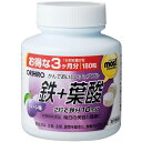 【3個セット】 オリヒロ MOSTチュアブル 鉄+葉酸 180粒×3個セット 【正規品】 【ori】【ご注文後発送までに1週間前後頂戴する場合がございます】 ※軽減税率対象品(4)