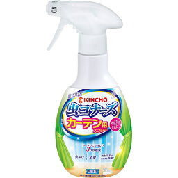 【5個セット】 大日本除虫菊 金鳥 虫コナーズ カーテン用スプレー 無臭性 300ml×5個セット 【正規品】