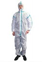 【3個セット】 リーダー 血液感染対策防護服(クラス6) Mサイズ 10枚入り×3個セット 【正規品】【ns】(4)