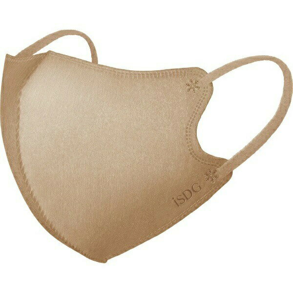 【3個セット】 【30枚入り】医食同源 立体型スパンレース不織布カラーマスク モカ 個包装 30枚入×3個セット 【正規品】 2