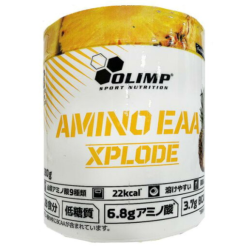 オリンプ・アミノEAAエクスプロード・パイナップル風味 280g【正規品】 オリンプ・アミノEAAエクスプロード・パイナップル風味 280g【正規品】