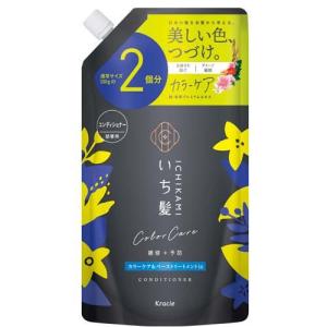 【12個セット】【1ケース分】 いち髪 カラーケア＆ベーストリートメントin コンディショナー 詰替用2回分(660g)×12個セット　1ケース分　【正規品】