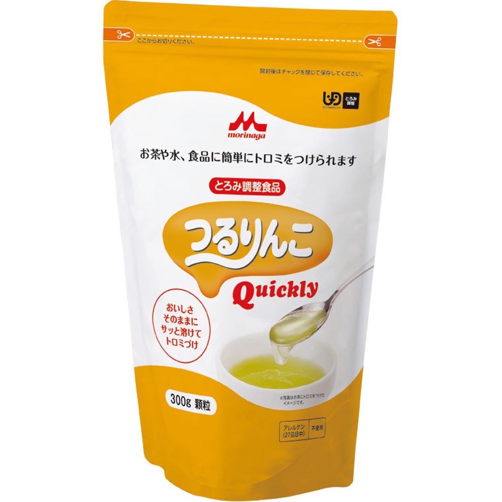 【3個セット】 介護食/とろみ つるりんこクイックリー 300g ×3個セット 【正規品】 1