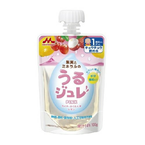 【10個セット】森永 うるジュレPINK(100g)×10個セット 【正規品】【s】※軽減税率対象品 【10個セット】森永 うるジュレPINK(100g)×10個セット 【正規品】【s】※軽減税率対象品