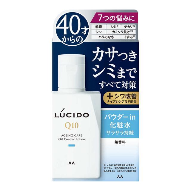 ルシード　薬用トータルケアオイルコントロール化粧水 100ml 商品説明 『ルシード　薬用トータルケアオイルコントロール化粧水 100ml』 ・有効成分ナイアシンアミドを配合し、「シワ改善」機能を追加※1。 年齢とともに気になる肌悩み(カサ...