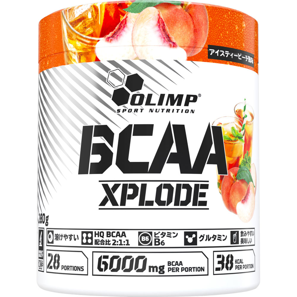 【5個セット】 オリンプ BCAA Xplode アイスティピーチ 280g×5個セット 【正規品】