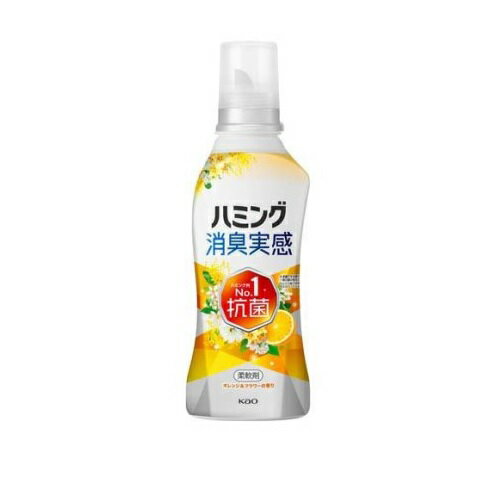 花王 ハミング 消臭実感 オレンジ＆フラワーの香り 本体(510ml)【正規品】