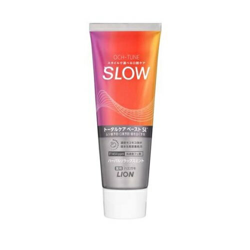 【10個セット】 ライオン OCH-TUNE ハミガキ SLOW ハーバルリラックスミント(130g)×10個セット【正規品】 【10個セット】 ライオン OCH-TUNE ハミガキ SLOW ハーバルリラックスミント(130g)×10個セット【正規品】