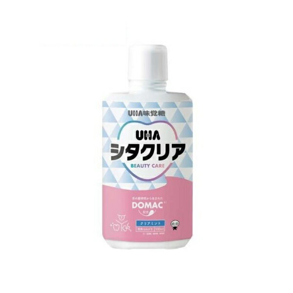 ユーハ UHAシタクリア 液体はみがき クリアミント 商品説明 『ユーハ UHAシタクリア 液体はみがき クリアミント』 ◆歯も息も、さらに舌までキレイ！お口のトリプルビューティーケアを叶える液体はみがきです。 ◆1本で歯の白さ、息キレイ、舌の汚れの除去を目指す方、ワンランク上のオーラルケアを目指す方、舌やお口の環境が気になる方におすすめです。 ◆ゆすぐ、ブラッシングの2ステップで、舌から始めるキレイ習慣を！ノンアルコールタイプ設計です。 ◆ミントを際立たせたクリアミント味です。 ※全てブラッシングによる効果 ユーハ UHAシタクリア 液体はみがき クリアミント　詳細 原材料など 商品名 ユーハ UHAシタクリア 液体はみがき クリアミント 原材料もしくは全成分 水(基剤)、ソルビトール・PG・加水分解プロアントシアニジン(湿潤剤)、PEG-80水添ヒマシ油(可溶化剤)、香料(クリアミントタイプ)(着香剤)、加水分解白子エキス(矯味剤)、サッカリンNa(甘味剤)、クエン酸Na・クエン酸(pH調整剤)、メチルパラベン・プロピルパラベン(保存剤)、リン酸2Na(清掃助剤) 内容量 500ml 販売者 ユーハ株式会社 0120-557-108 販売名UHA液体はみがきSP ご使用方法 ・適量約10〜20ml(キャップの約半分〜1杯)を口に含み、約20〜30秒すすいだ後、歯及び口腔内をブラッシングしてください。使用後に水で口をすすいでください。 ・舌もやさしくブラッシングしていただくことをおすすめします。舌へのブラッシングは1日1回を目安に行ってください。 ご使用上の注意 ・乳幼児の手の届くところに置かないでください。 ・強く磨き過ぎないようにご注意ください。 ・内服液ではありませんので、飲まないでください。誤って飲み込んだ場合は無理に吐かず、水を飲む等の処置をしてください。異常が残る場合は、商品を持参して医師に相談してください。 ・口中が荒れていたり異常がある場合は使用しないでください。 ・発疹・かゆみ等のアレルギー、ぜんそく等の異常があらわれた場合は、ご使用を中止し商品を持参して医師に相談してください。 ・キャップのフィルムが破損している場合は、ご使用にならないでください。 ・直射日光や極端に低温・高温になる場所を避け、密栓して保管してください。 ・低温時には液が不透明になることがありますが、室温でもとに戻ります。品質には問題ありません。 ・成分の一部が沈殿することがありますが、品質には問題ありません。沈殿している場合はよく振ってからご使用ください。 原産国 日本 広告文責 株式会社プログレシブクルー072-265-0007 区分 日用品ユーハ UHAシタクリア 液体はみがき クリアミント　500ml×5個セット