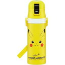 【24個セット】【1ケース分】 スケーター Skater ポケモン 超軽量ダイレクトボトル 470ml ピカチュウフェイス柄×24個セット 1ケース分 【正規品...