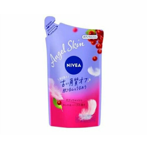 Soaps, Body Washes - 【3個セット】 花王 ニベア エンジェルスキン ボディウォッシュ カシス つめかえ(360ml)×3個セット【正規品】
