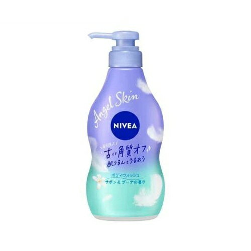花王 ニベア エンジェルスキン ボディウォッシュ サボン ポンプ(480ml)【正規品】