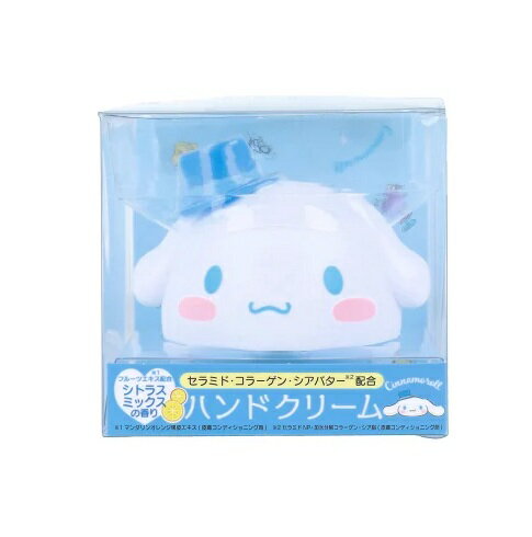 ピエラス シナモロール ハンドモイスチャークリーム シトラスミックス 商品説明 『ピエラス シナモロール ハンドモイスチャークリーム シトラスミックス』 ◆サンリオのキャラクター「シナモロール」とのコラボハンドクリーム！ ◆保湿成分の「セラミド」「コラーゲン」「シアバター」配合で、しっとりスベスベな手元に。 ◆シトラスミックスの香り。 ピエラス シナモロール ハンドモイスチャークリーム シトラスミックス　詳細 原材料など 商品名 ピエラス シナモロール ハンドモイスチャークリーム シトラスミックス 内容量 35g 販売者 ピエラス 販売名サンンリオハンドクリーム25 CN ご使用方法 適量を手にとり、やさしくなじませてご使用ください。 ご使用上の注意 ・お肌に異常が生じていないかよく注意して使用してください。お肌に合わない時は、ご使用をおやめください。 ・傷、はれもの、湿しん等、異常のある時は、使わないでください。 ・使用中、又は使用後日光にあたって、赤み、はれ、かゆみ、刺激、色抜け(白斑等)や黒ずみ等の異常が現れた時は、使用を中止し、皮膚科専門医等へご相談をおすすめします。そのまま化粧品類の使用を続けますと悪化することがあります。 ・乳幼児の手の届かないところに保管してください。 ・極度に高温又は低温の場所、直射日光のあたる場所には保管しないでください。 ・使用後は必ずキャップ・内蓋をしっかり閉めてください。 原産国 中国 広告文責 株式会社プログレシブクルー072-265-0007 区分 化粧品ピエラス シナモロール ハンドモイスチャークリーム シトラスミックス　35g×5個セット