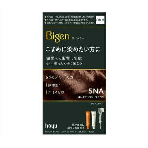 【3個セット】 ホーユー ビゲン リピカラー 5NA 深いナチュラリーブラウン(1セット)×3個セット【正規品】