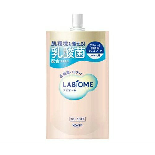 ロート製薬 ラビオーム バリアビオソープ 詰め替え 商品説明 『ロート製薬 ラビオーム バリアビオソープ 詰め替え』 ◆乳酸菌配合のジェル*が、うるおい守って汚れを落としお肌を整えます。 *保湿成分として、乳酸桿菌(乳酸菌)、乳酸球菌／ヒアルロン酸発酵液(乳酸発酵ヒアルロン酸)、ボンバクスコスタツム花エキス(ラビオエイド)を配合。 ◆デリケートな部位にもお使いいただけます。弱酸性・防腐剤フリー・敏感肌の方の協力によるパッチテスト済。(※すべての方に刺激が起こらないというわけではありません。) ◆清々しいフローラルの香り ロート製薬 ラビオーム バリアビオソープ 詰め替え　詳細 原材料など 商品名 ロート製薬 ラビオーム バリアビオソープ 詰め替え 原材料もしくは全成分 水、グリセリン、デシルグルコシド、ラウリン酸ポリグリセリル-10、ジオレイン酸PEG-120メチルグルコース、ペンチレングリコール、ボンバクスコスタツム花エキス(ラビオエイド)、乳酸球菌／ヒアルロン酸発酵液(乳酸発酵ヒアルロン酸)、乳酸桿菌(乳酸菌)、マルトデキストリン、乳酸桿菌／セイヨウナシ果汁発酵液、乳酸桿菌／豆乳発酵液、ユキノシタエキス、加水分解ヒアルロン酸、α-グルカンオリゴサッカリド、無水キシリトール、キシリトール、キシリチルグルコシド、BG、カプリルヒドロキサム酸、ジステアリン酸PEG-190、プロパンジオール、EDTA-2Na、クエン酸、クエン酸Na、塩化Na、香料 内容量 150ml 販売者 ロート製薬 販売名ラビオーム ジェルソープ ご使用方法 気になる部分の肌をぬらした後、清潔な手に適量を取りやさしく洗ってください。そのあと、よく洗い流してください。 (つめかえ方) ・つめかえ前にボトルの中と、ポンプをよく洗い、乾燥させてから全量残さずつめかええてください。 ・必ず、ラビオーム バリアビオフォームの本体容器につめかえてからご使用ください。 (1)注ぎ口のつけ根部分をおさえながらキャップをはずしてください。パックを強く持つと、液が飛び出ることがあるので、ご注意ください。 (2)ボトルが倒れないように片手で固定し、注ぎ口をボトルの口にしっかり差し込み、ゆっくり中身を入れてください。 お問い合わせの際に必要となりますので、パック下部にある製造番号を必ず控えておいてください。 ご使用上の注意 ・傷、はれもの、湿疹等、異常のある部位や、脱毛、除毛直後には使用しないこと。 ・膣内の洗浄はしないこと。 ・肌に異常が生じていないかよく注意して使用すること。使用中、又は使用後日光にあたって、赤み、はれ、かゆみ、刺激、色抜け(白斑等)や黒ずみ等の異常が現れた時は、使用を中止し、皮フ科専門医等へ相談すること。 ・そのまま使用を続けると症状が悪化することがある。 ・目に入らないように注意し、入った時は直ちに水又はぬるま湯で洗い流すこと。目に異物感が残る場合は、眼科医に相談すること。 ・高温又は低温の場所、直射日光を避け保管すること。 ・乳幼児の手の届かないところに保管すること。 ・開封後は早めに使用すること。 ・飲み物ではありません 原産国 日本 広告文責 株式会社プログレシブクルー072-265-0007 区分 化粧品ロート製薬 ラビオーム バリアビオソープ 詰め替え　150ml×48個セット　1ケース分