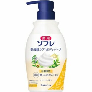 薬用ソフレ 乾燥肌ケア ボディソープフローラルの香り 本体 (450mL)【正規品】 薬用ソフレ 乾燥肌ケア ボディソープフローラルの香り 本体 (450mL)【正規品】