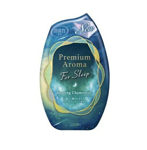 【3個セット】 エステー お部屋の消臭力 プレミアムアロマ For Sleep ヒーリングカモミール 消臭芳香剤..