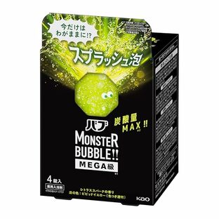 【3個セット】 バブ モンスターバブルMEGA級 スプラッシュ泡 4錠入×3個セット【正規品】