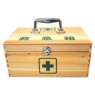 リーダー木製救急箱 Mサイズ　【正規品】【k】【ご注文後発送までに2週間前後頂戴する場合がございます】