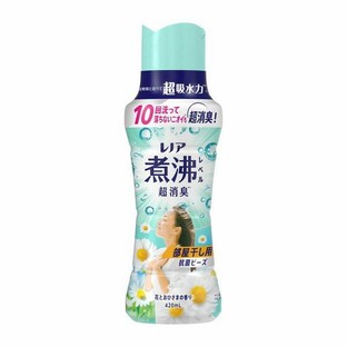 乐天商城 - レノア 煮沸レベル超消臭 抗菌ビーズ 部屋干し用 花とおひさまの香り 本体 420mL【正規品】