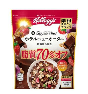 【3個セット】 ケロッグ 素材まるごとグラノラ 脂質70%オフ 華やぐフルーティショコラ(380g)×3個セット【正規品】※軽減税率対象品