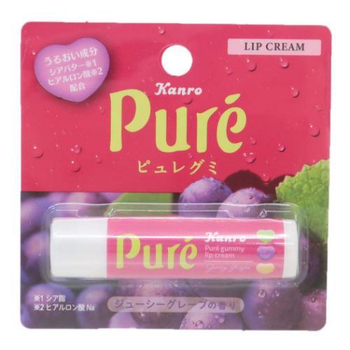 【3個セット】 レイス　ピュレグミ リップクリーム ジューシー グレープの香り ×3個セット【正規品】