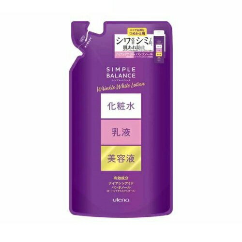 乐天商城 - 【3個セット】 ウテナ シンプルバランス 薬用リンクルホワイトローション つめかえ(200ml)×3個セット【正規品】